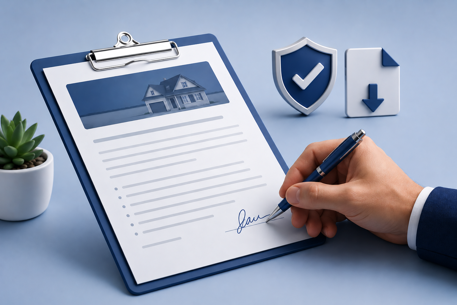 Getting a renter's consent upfront