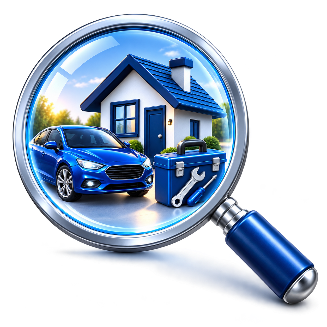 Search across property, vehicles, equipment and more